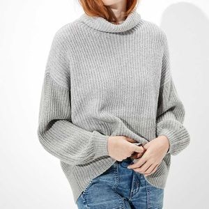 American Eagle Oversized Dreamspun Turtleneck Sweater